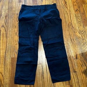 Ann Taylor Factory - Navy Cotton Ankle Pants